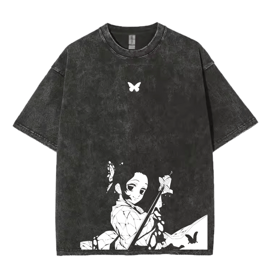 "butterfly" oversized tee - Ether Threads