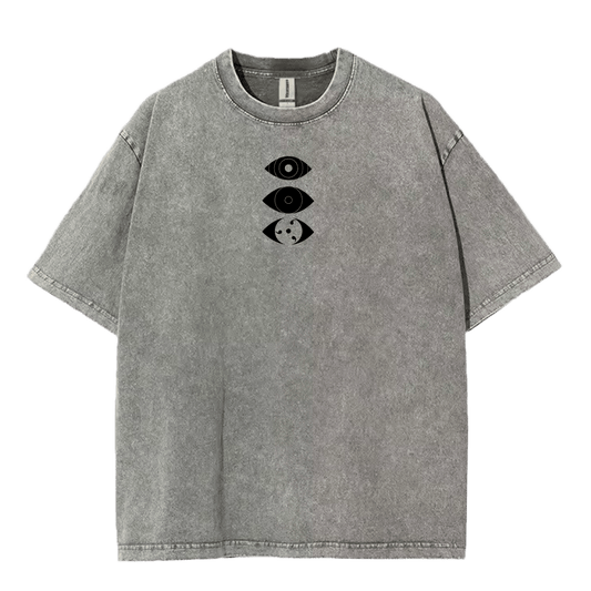 "eyes" oversized tee - Ether Threads