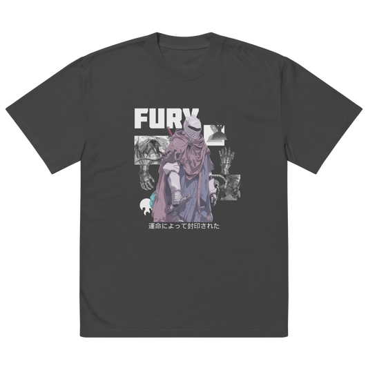 "fury" oversized tee - Ether Threads