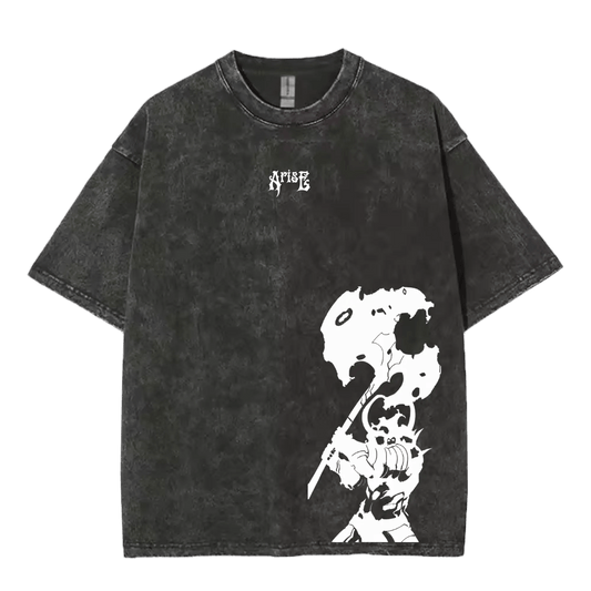 "iron" oversized tee - Ether Threads