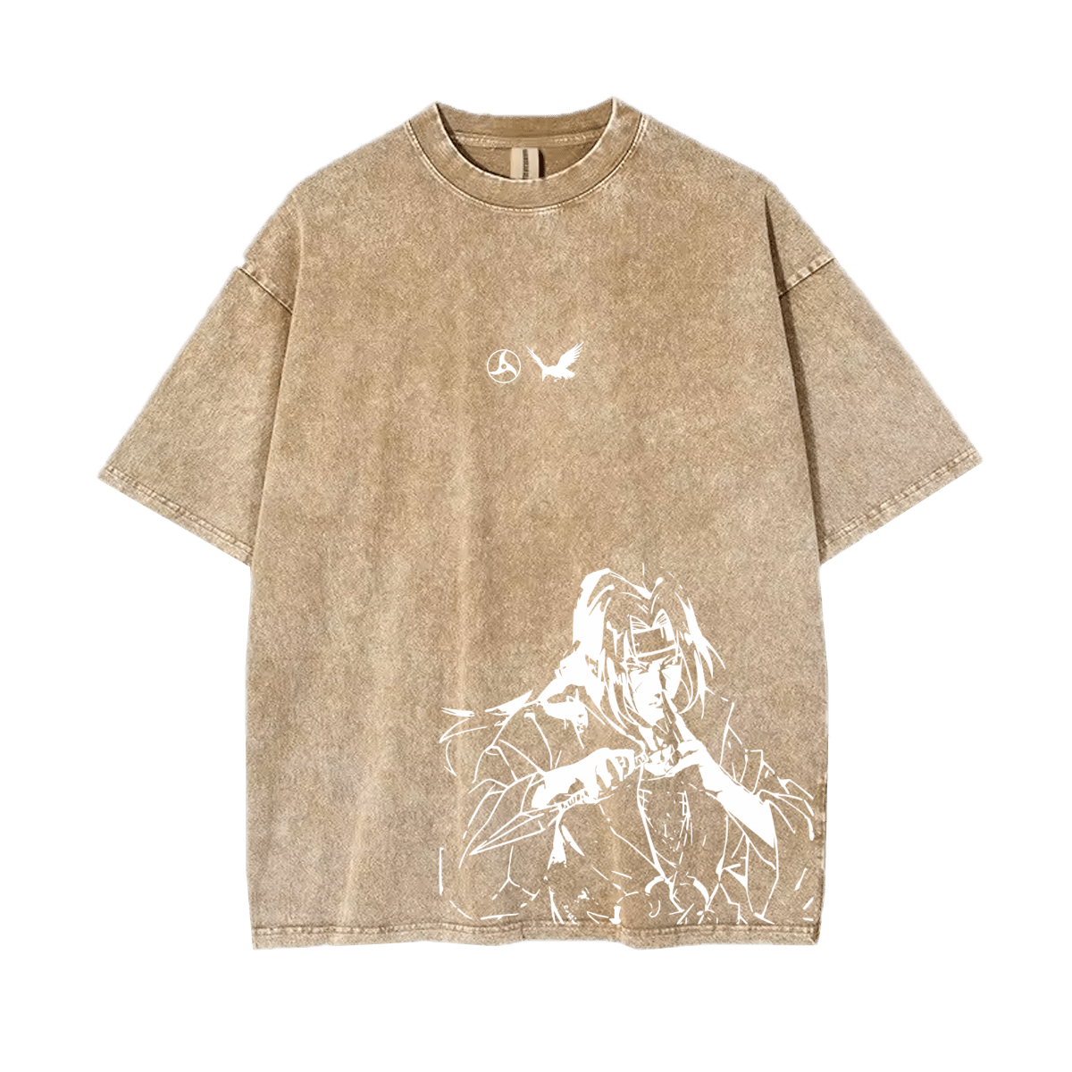 "itachi" oversized tee - Ether Threads