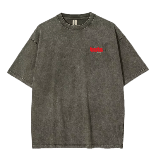 "kamui" oversized tee - Ether Threads