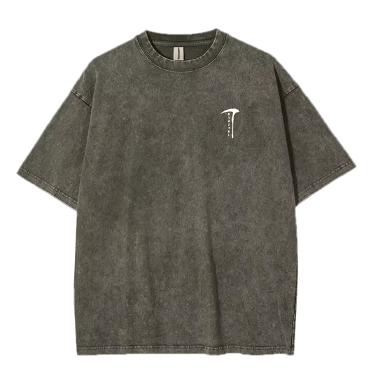 "L" oversized tee - Ether Threads