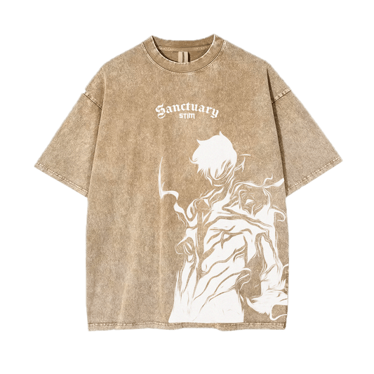 "sanctuary" oversized tee - Ether Threads