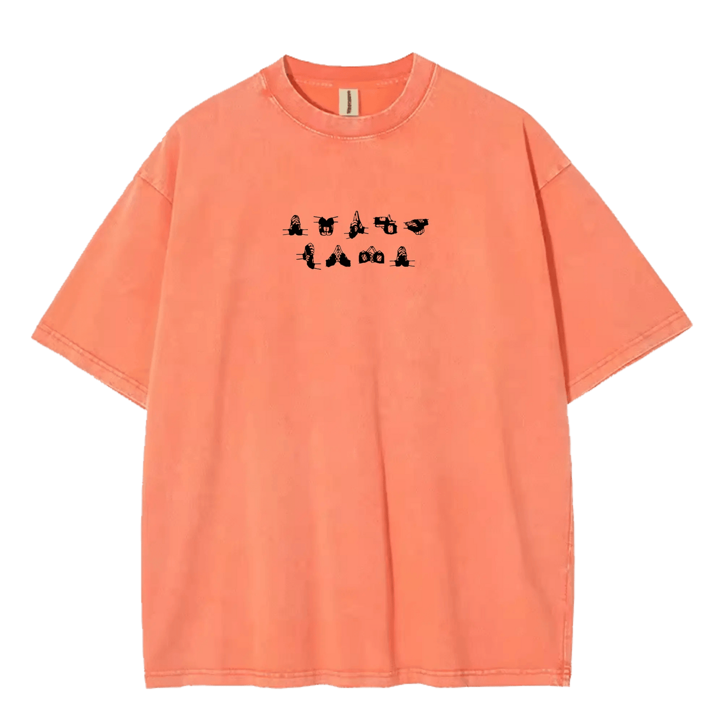 "seal" oversized tee - Ether Threads