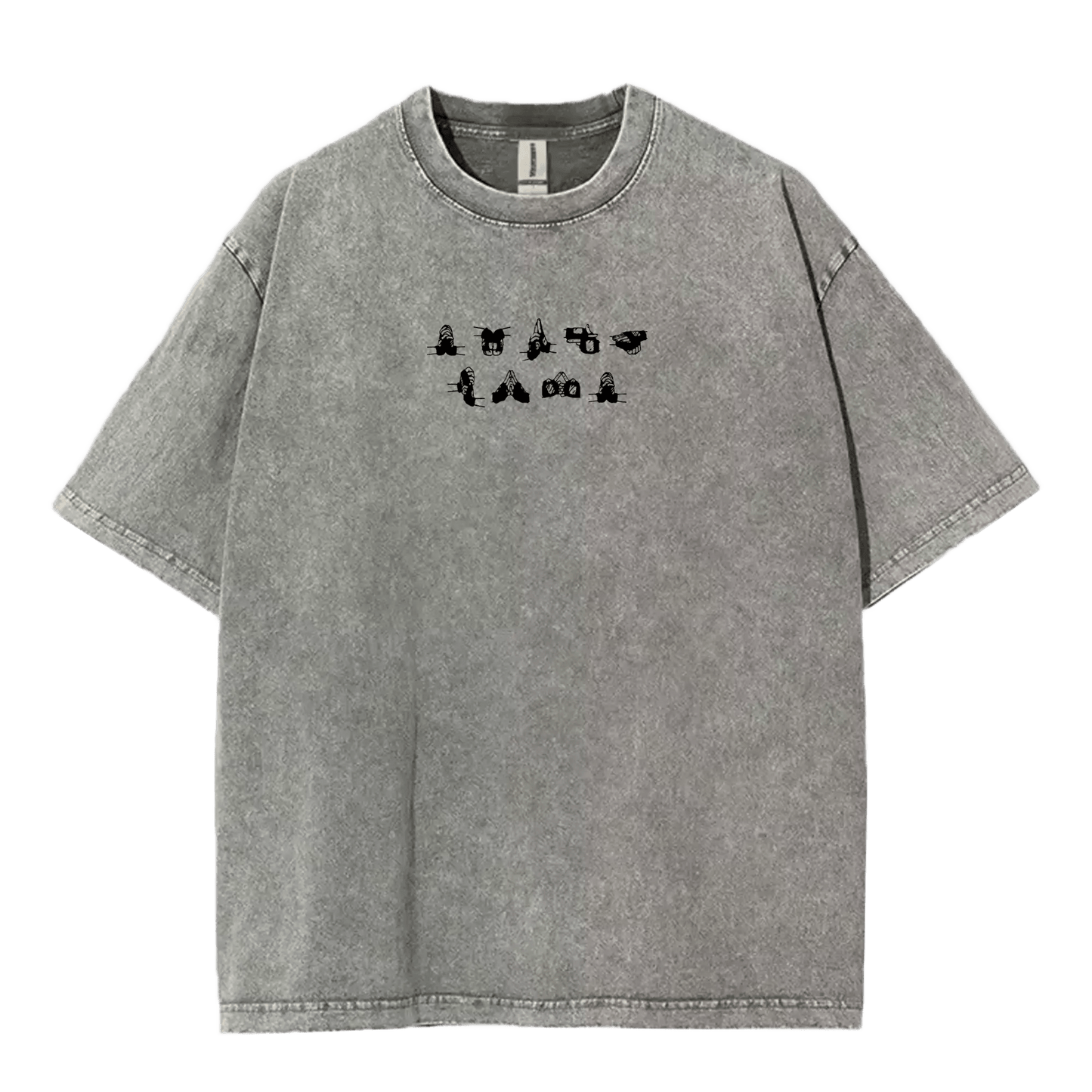 "seal" oversized tee - Ether Threads