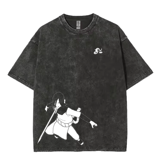 "snake" oversized tee - Ether Threads