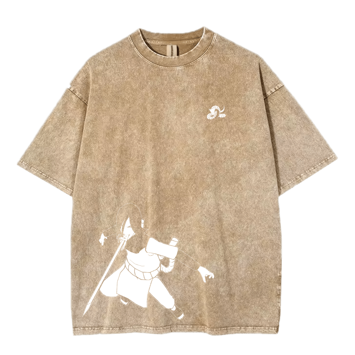 "snake" oversized tee - Ether Threads