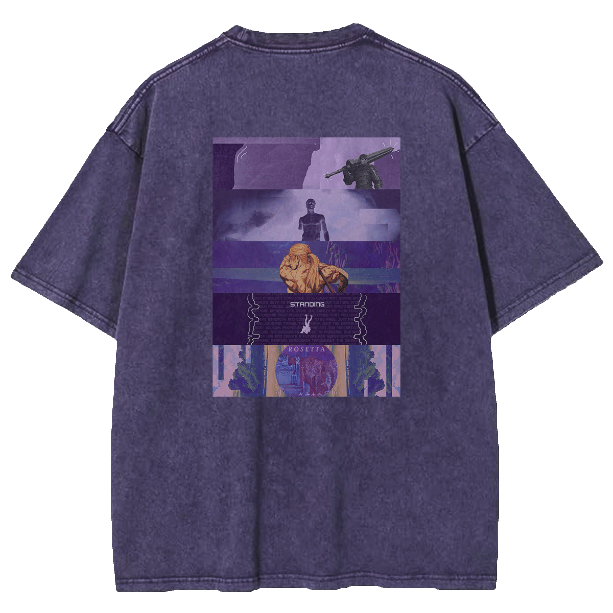 STIM oversized tee - Ether Threads