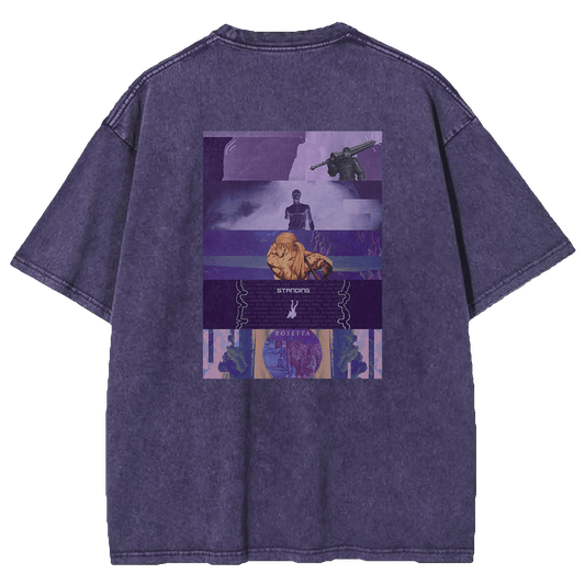 STIM oversized tee - Ether Threads