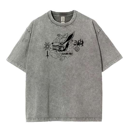 "uzumaki" oversized tee - Ether Threads