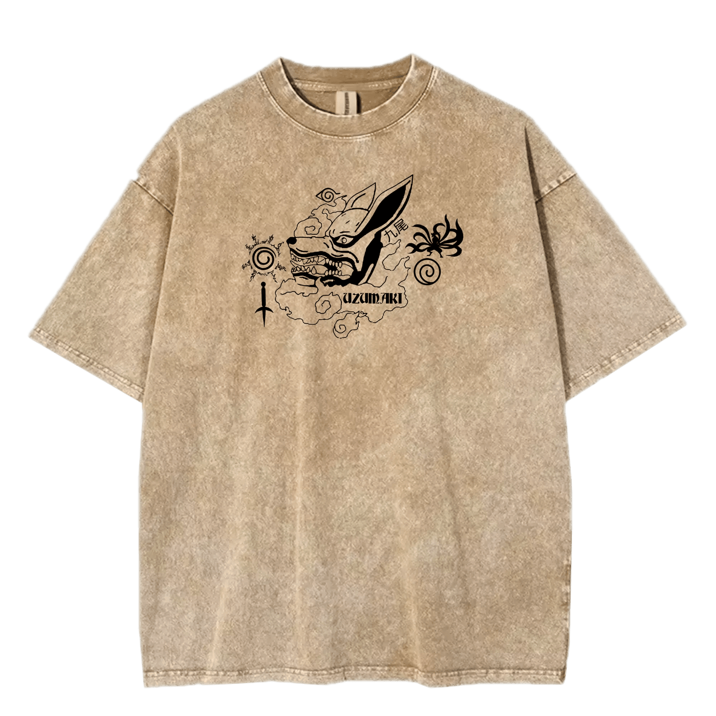 "uzumaki" oversized tee - Ether Threads