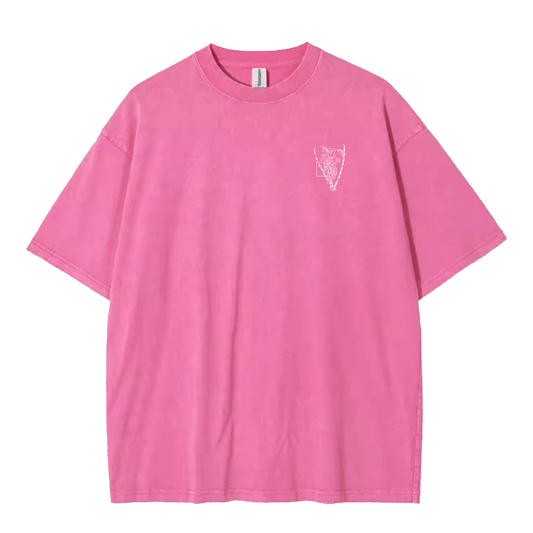 "wisteria" oversized tee - Ether Threads