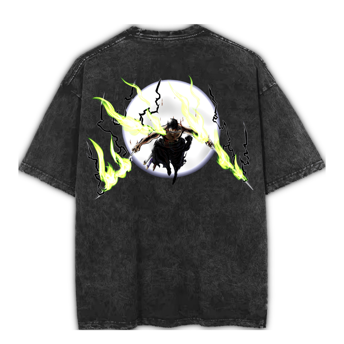 "zoro" oversized tee - Ether Threads