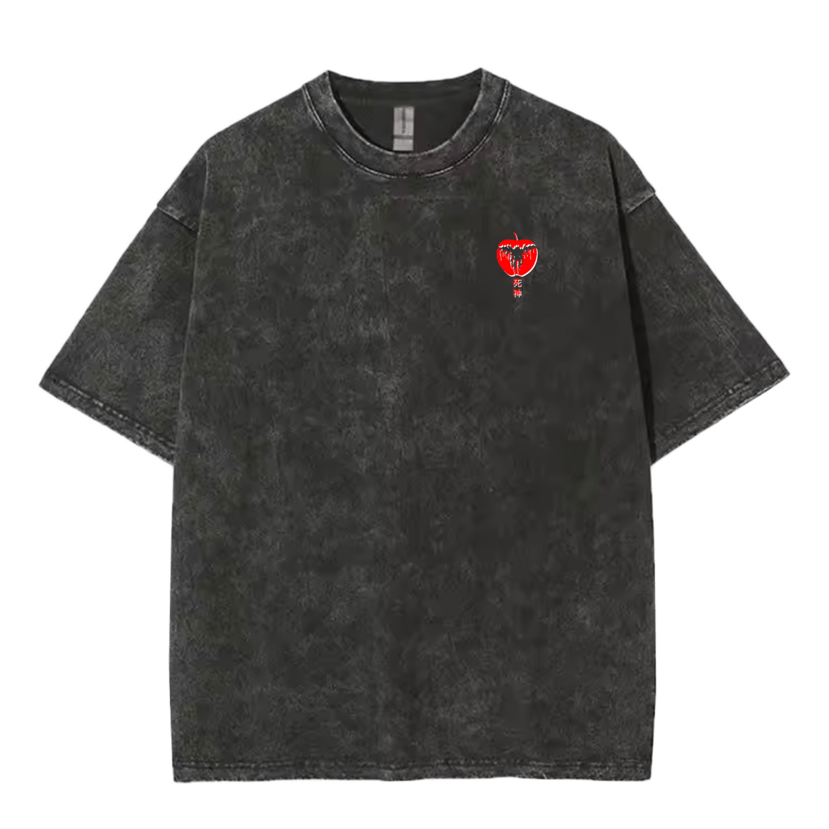 "apple" oversized tee - Ether Threads