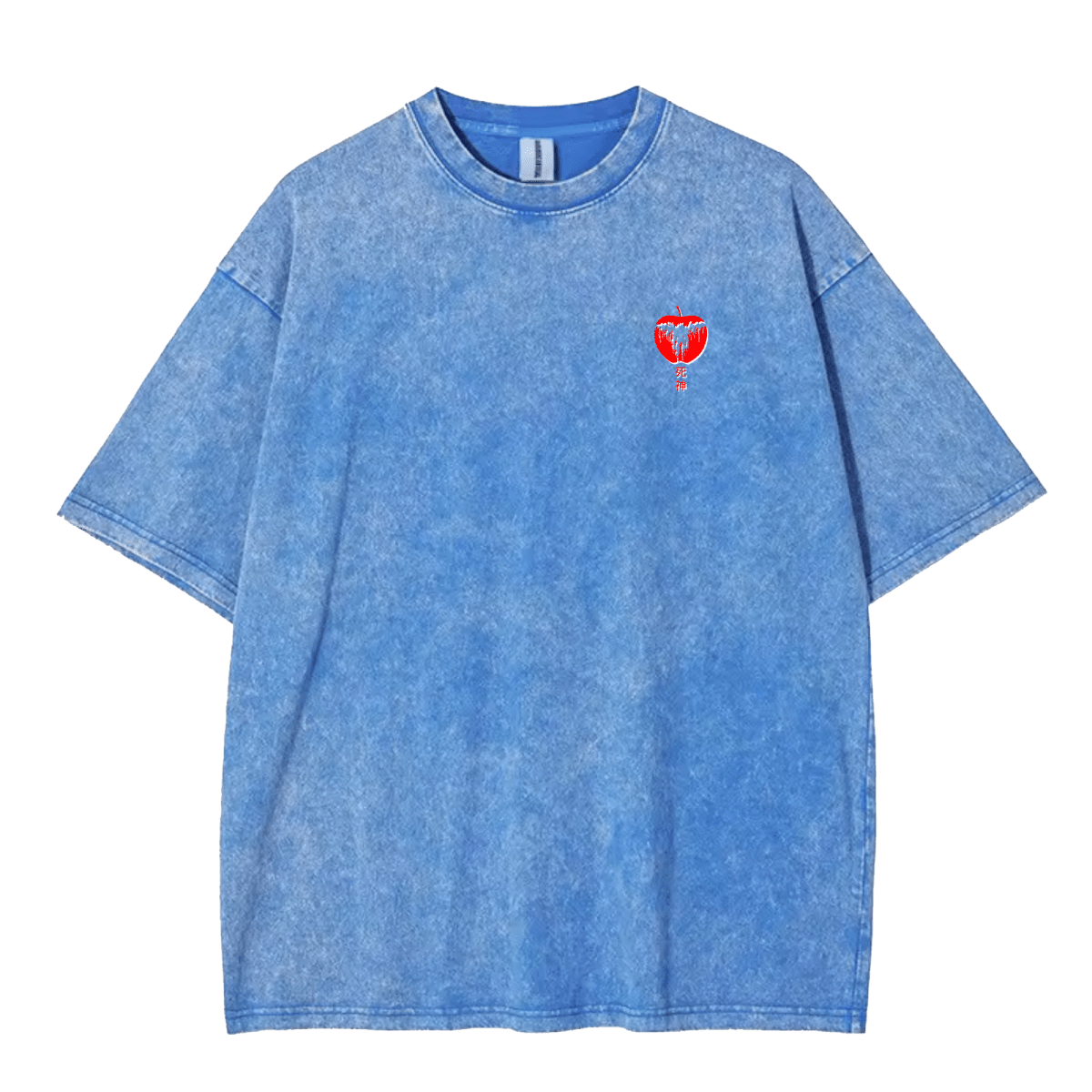 "apple" oversized tee - Ether Threads