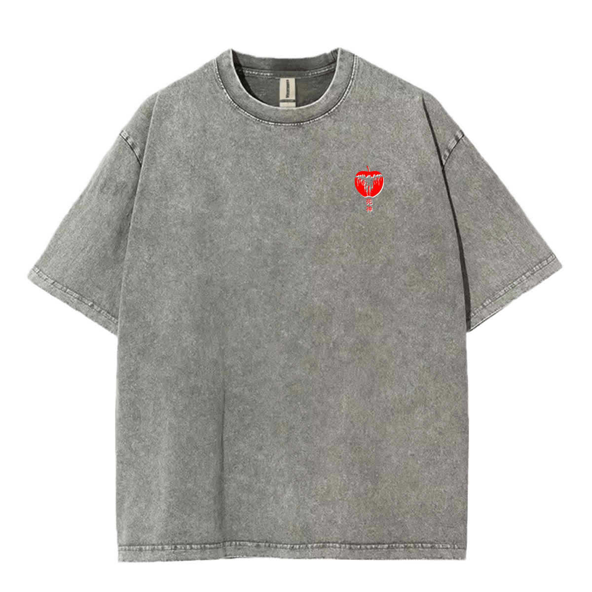 "apple" oversized tee - Ether Threads