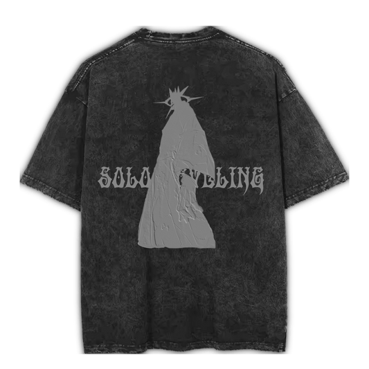 "arise" oversized tee - Ether Threads
