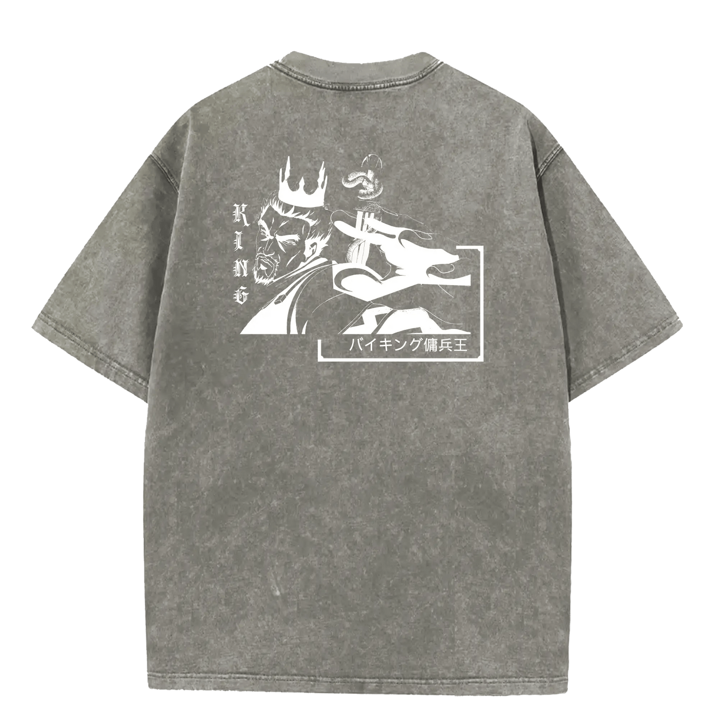 "askeladd" oversized tee - Ether Threads