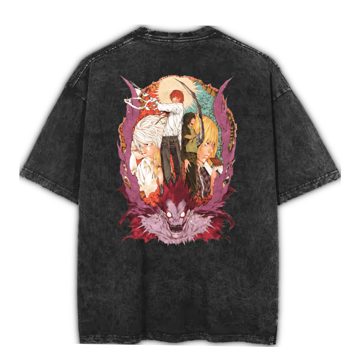"deathnote" oversized tee - Ether Threads