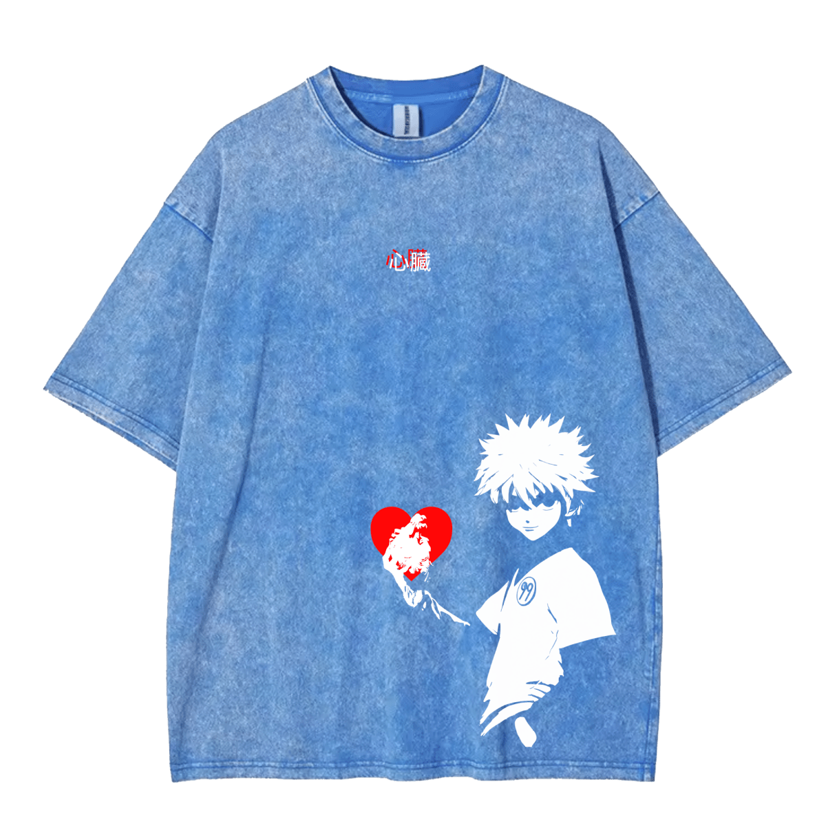 "heart" oversized tee - Ether Threads