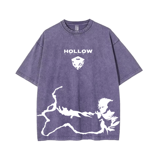 "hollow" oversized tee