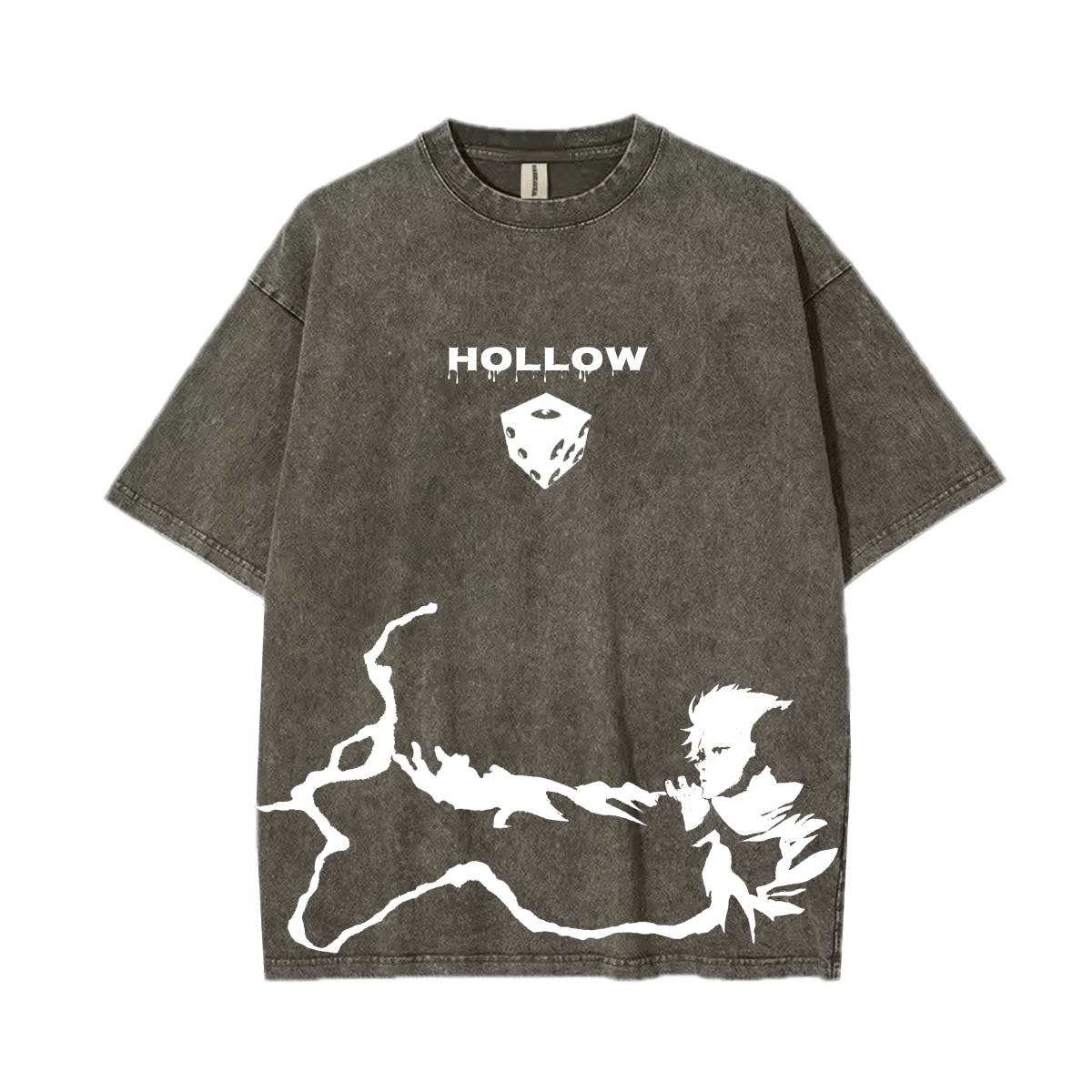 "hollow" oversized tee - Ether Threads