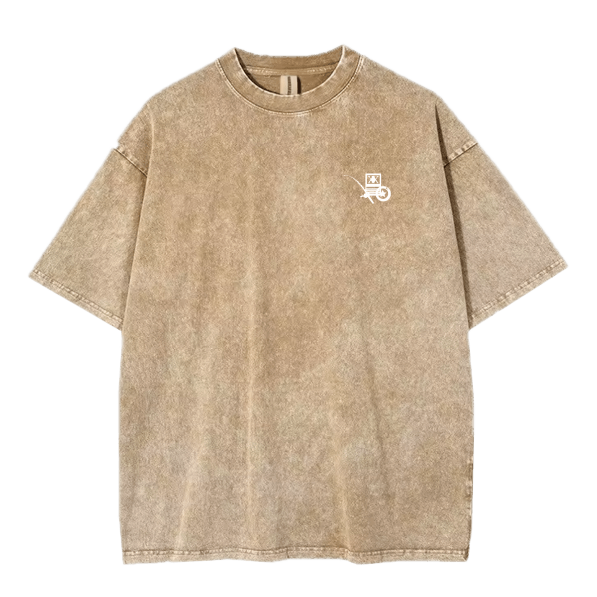 "hunter" oversized tee - Ether Threads