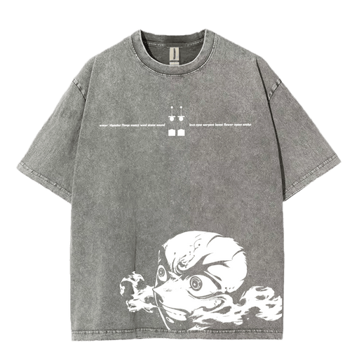"infinity" oversized tee