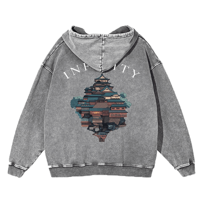 'infinity' vintage hoodie - Ether Threads