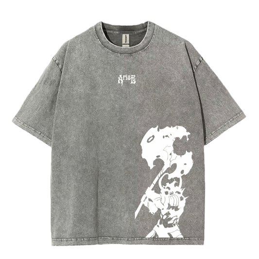 "iron" oversized tee - Ether Threads