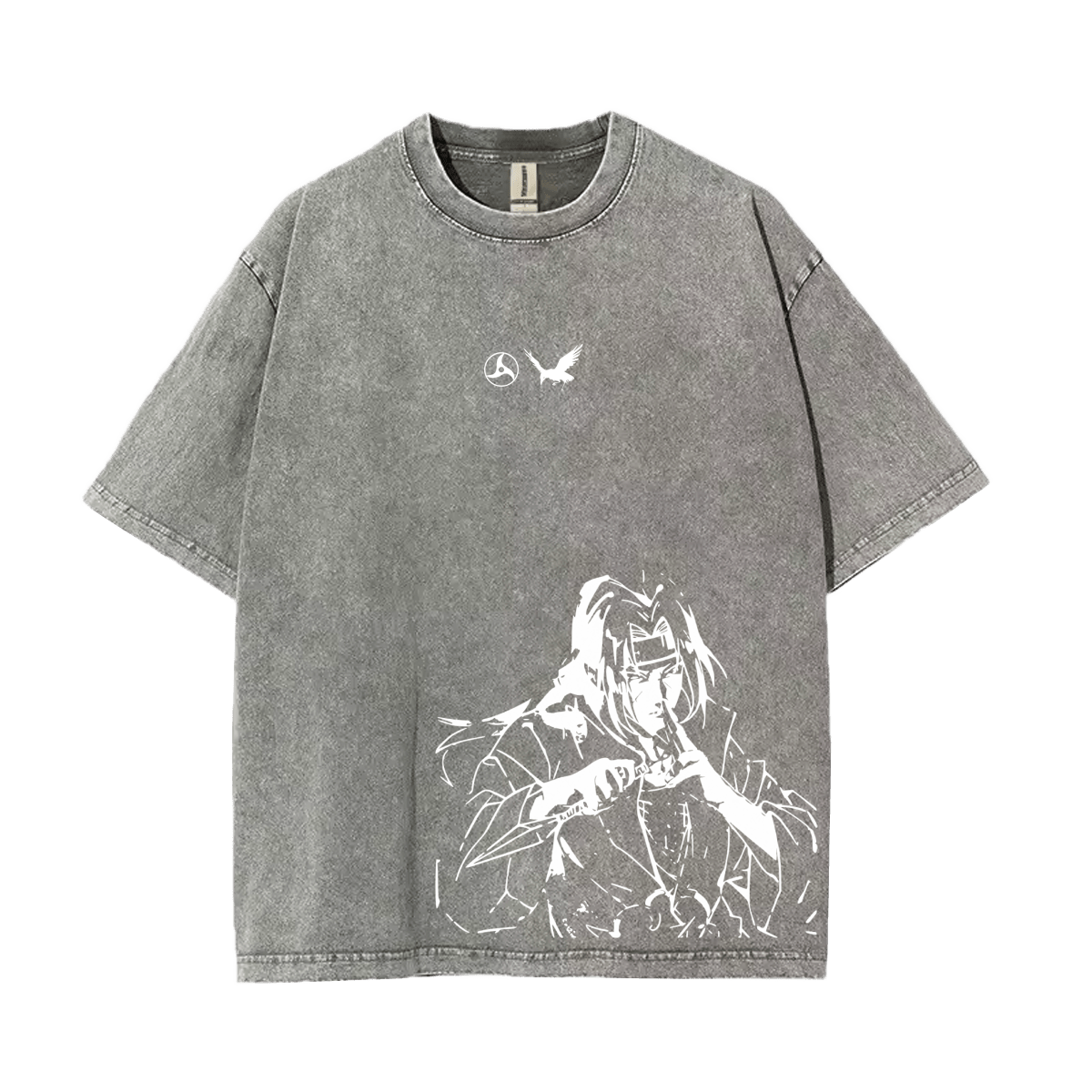 "itachi" oversized tee - Ether Threads