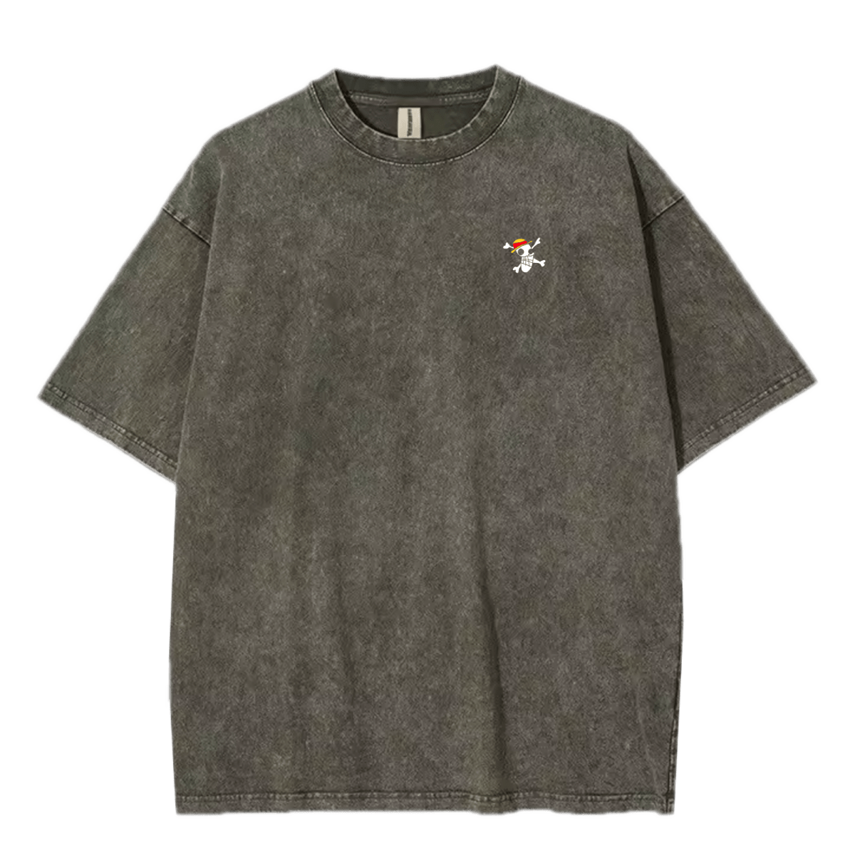 "jolly roger" oversized tee - Ether Threads