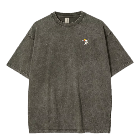 "jolly roger" oversized tee - Ether Threads