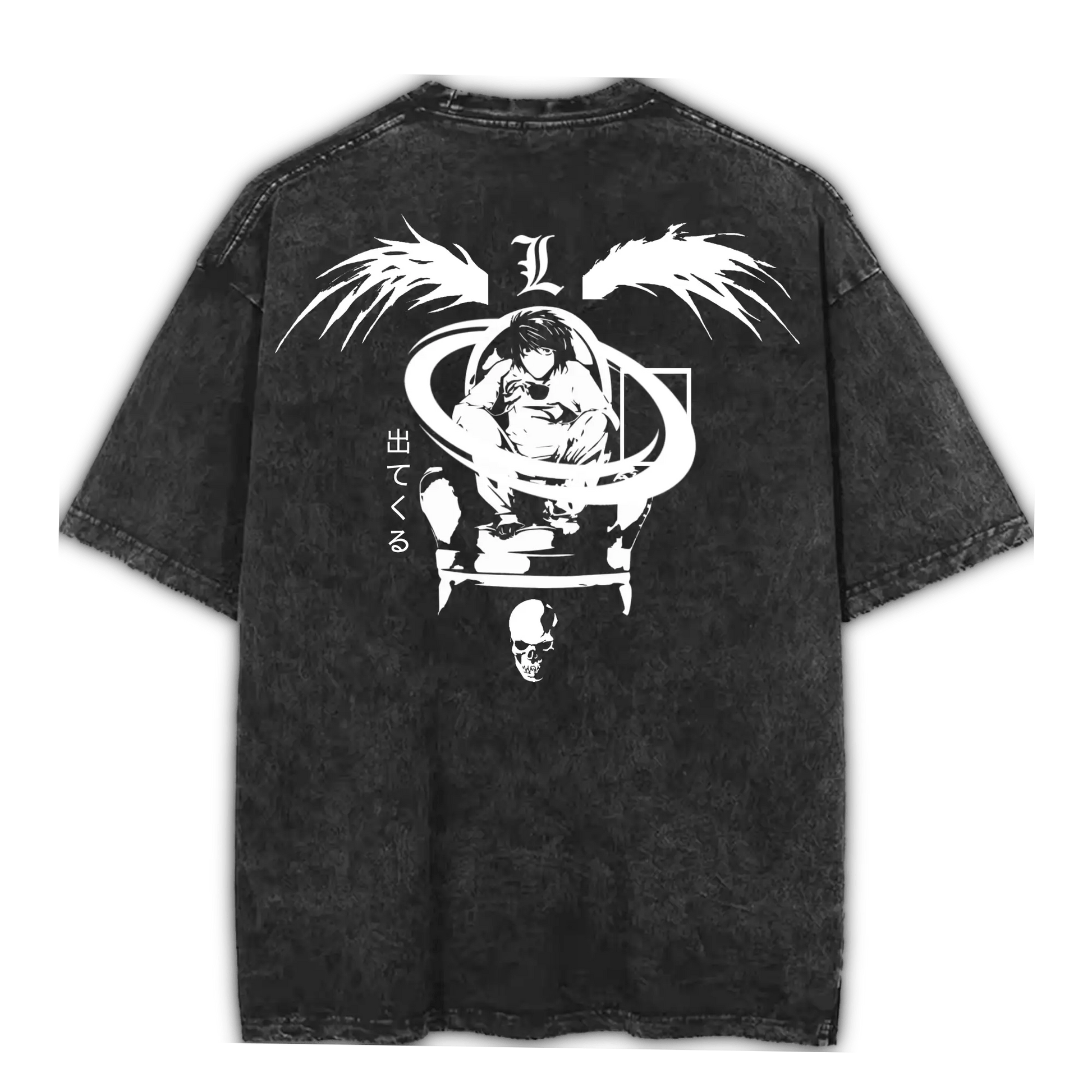 "L" oversized tee - Ether Threads