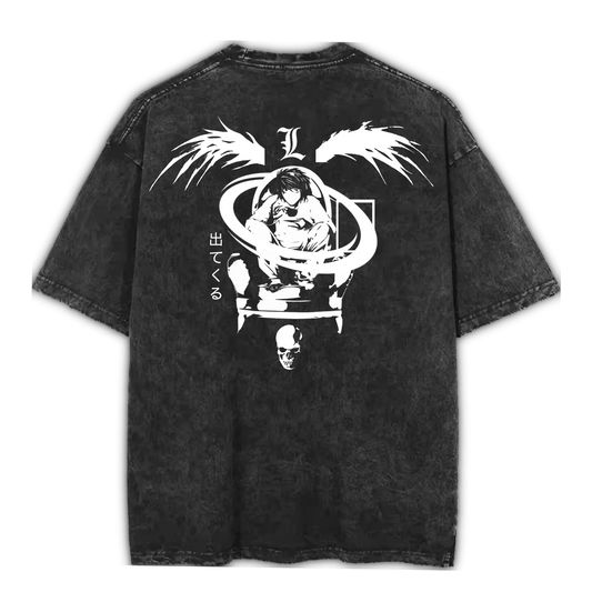 "L" oversized tee - Ether Threads