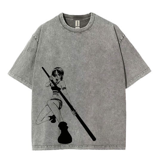 "nami" oversized tee - Ether Threads