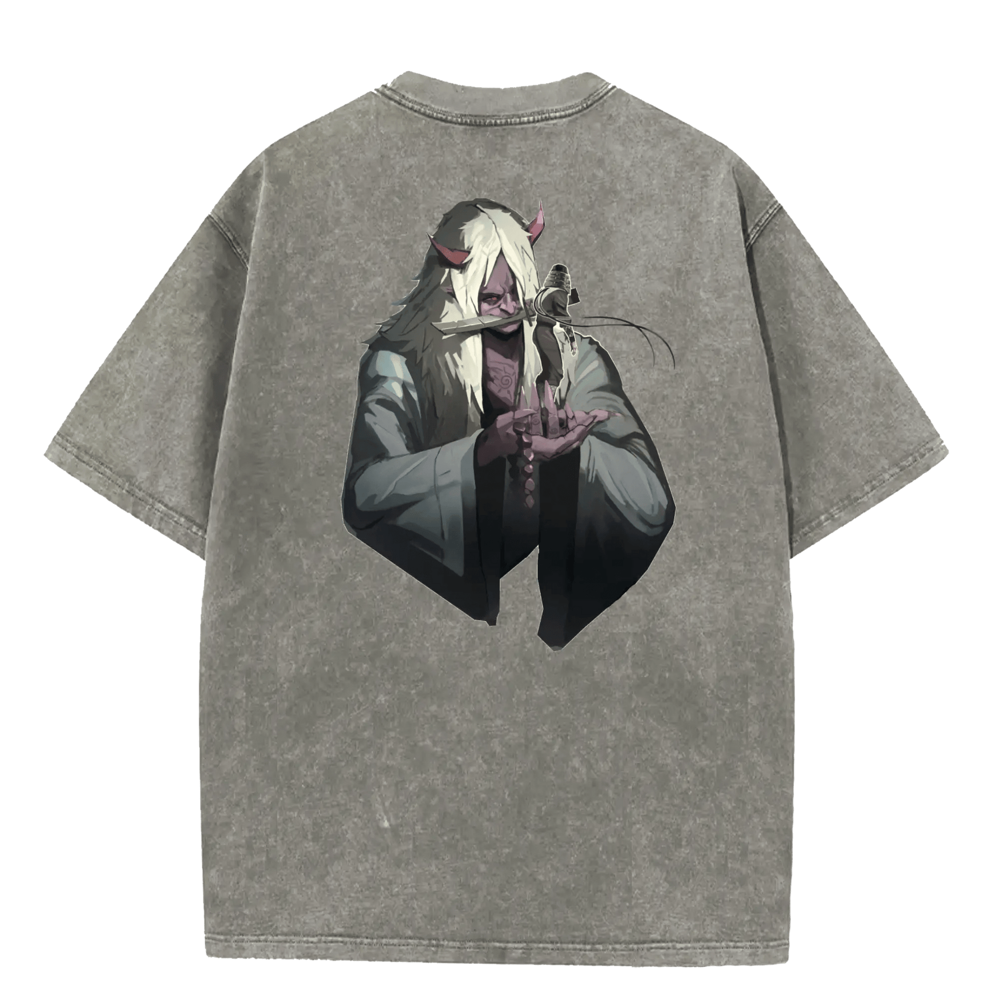"reaper" oversized tee - Ether Threads