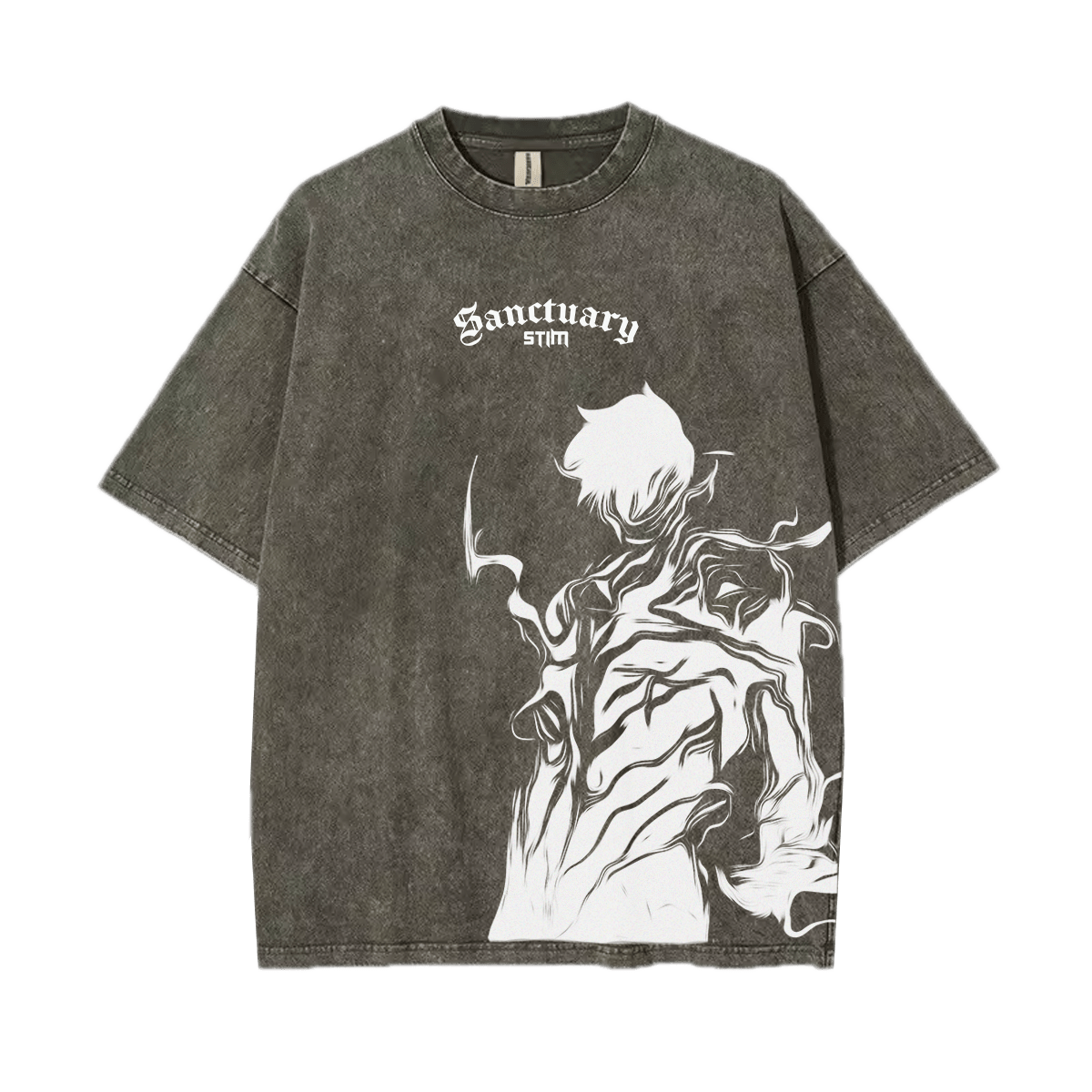 "sanctuary" oversized tee - Ether Threads
