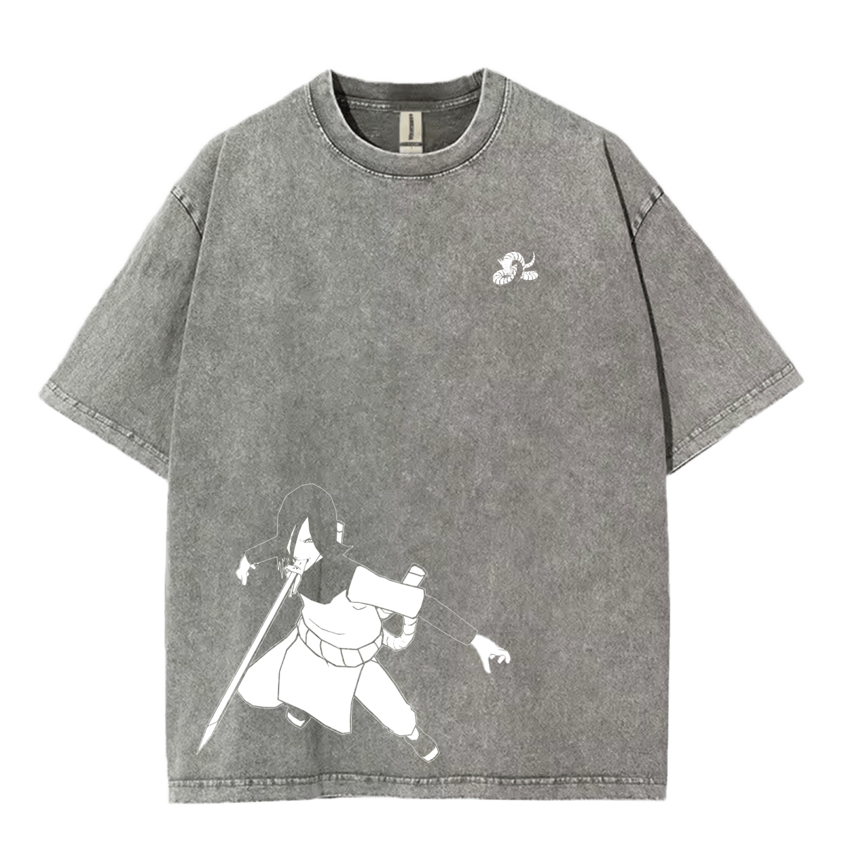 "snake" oversized tee - Ether Threads
