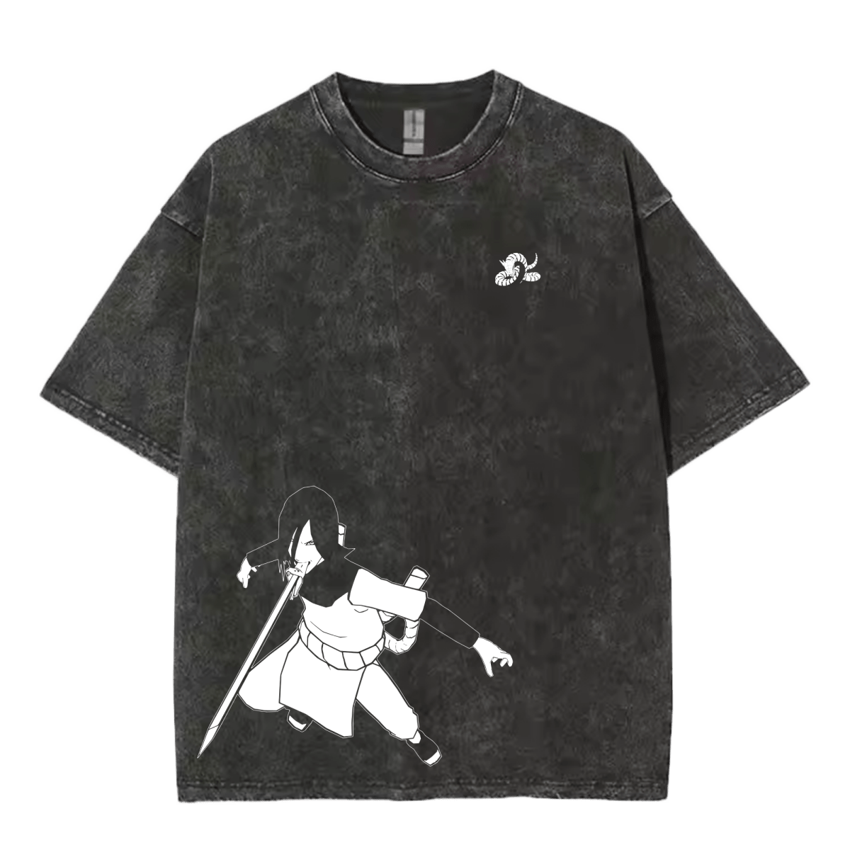 "snake" oversized tee - Ether Threads