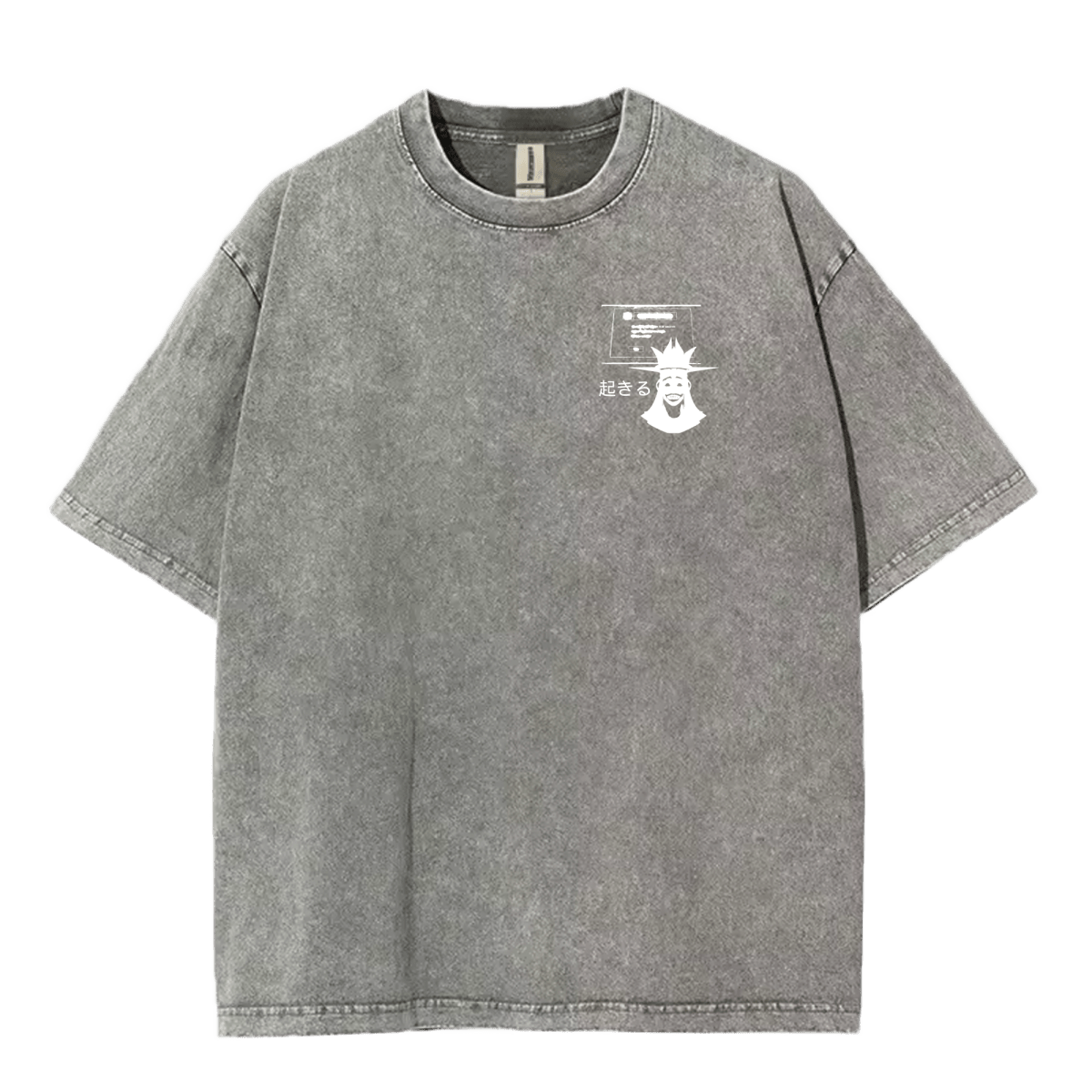 "statue" oversized tee - Ether Threads