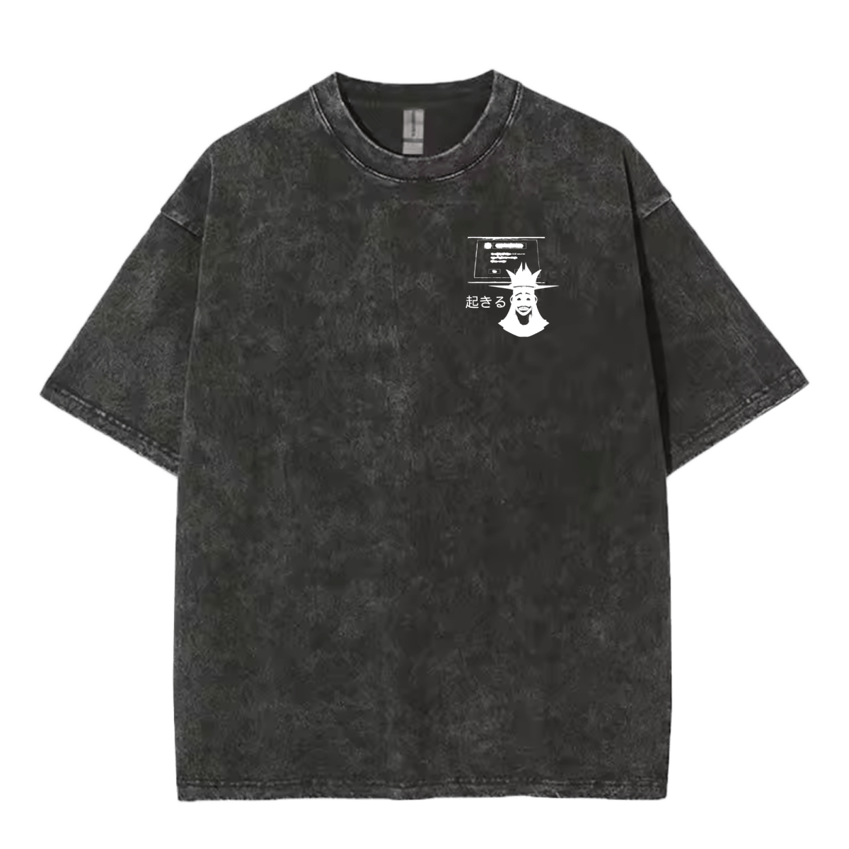 "statue" oversized tee - Ether Threads