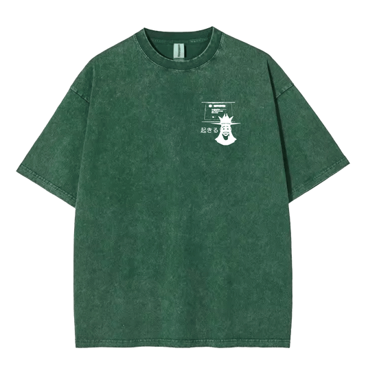 "statue" oversized tee - Ether Threads