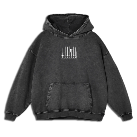 'swords' vintage hoodie - Ether Threads