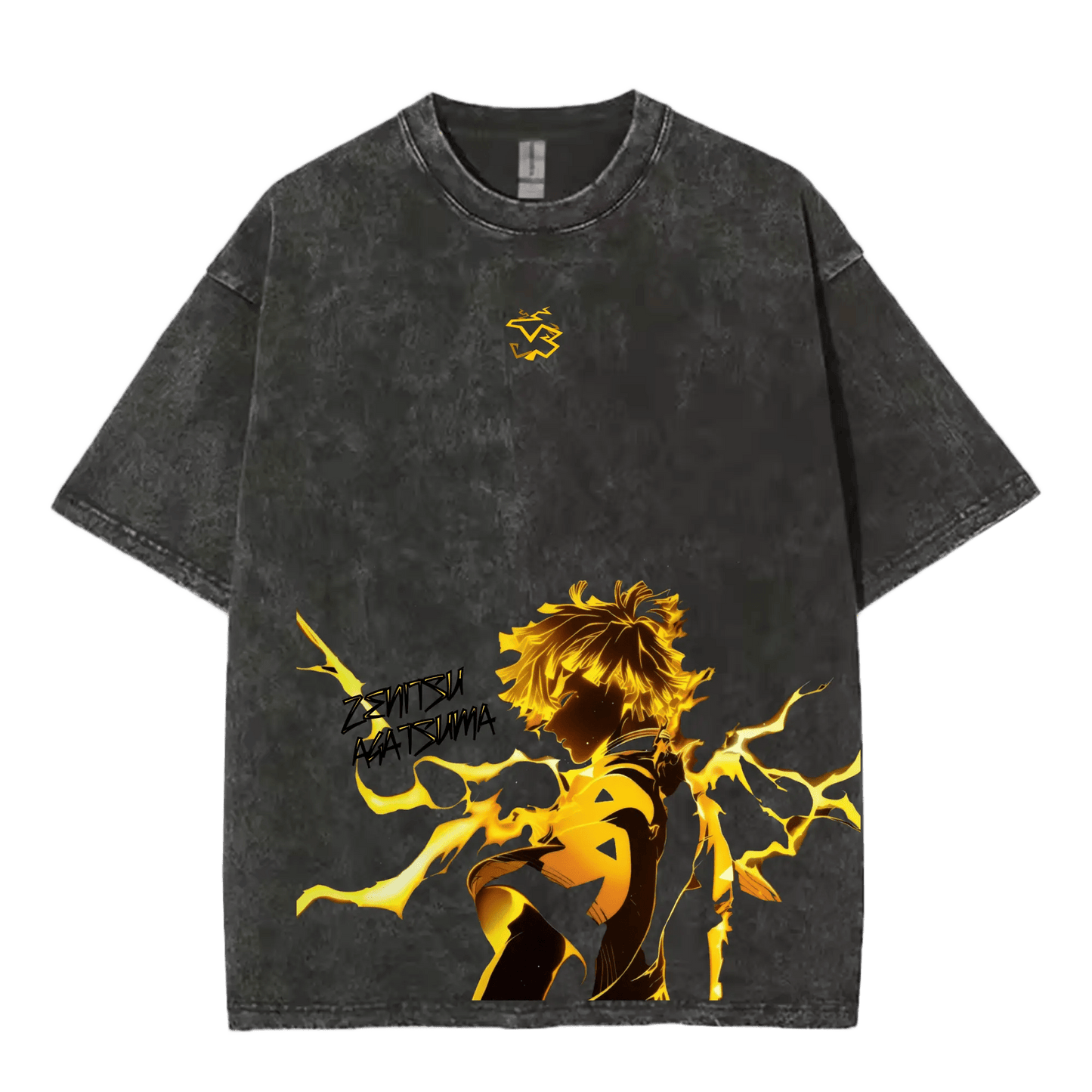 "thunder" oversized tee - Ether Threads