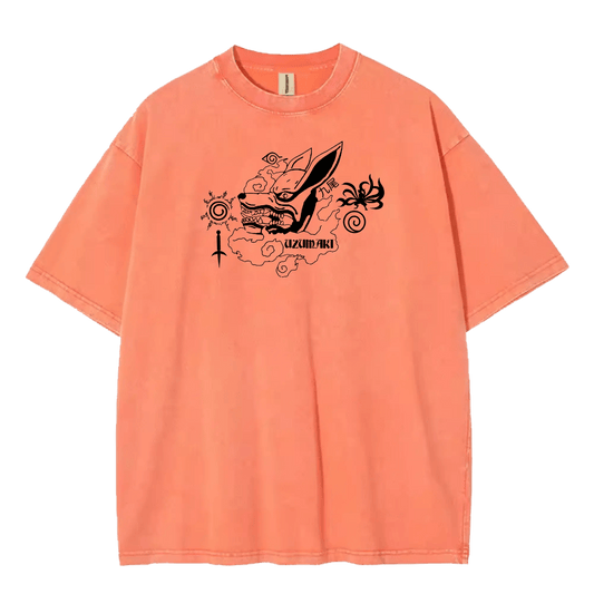 "uzumaki" oversized tee - Ether Threads