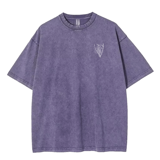 "wisteria" oversized tee - Ether Threads
