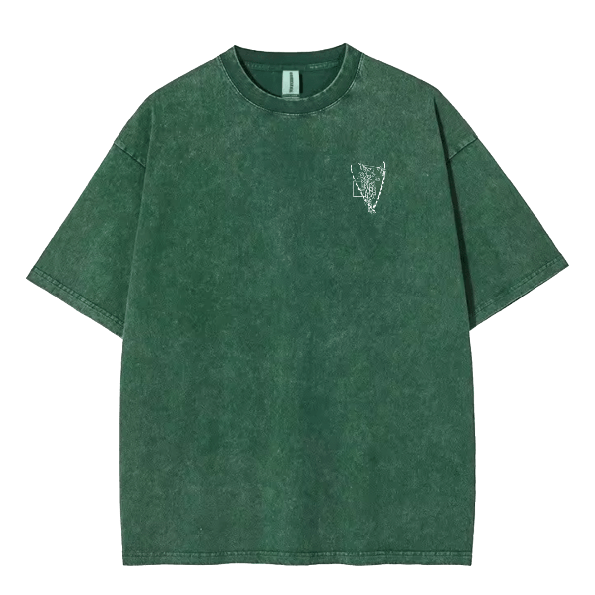 "wisteria" oversized tee - Ether Threads