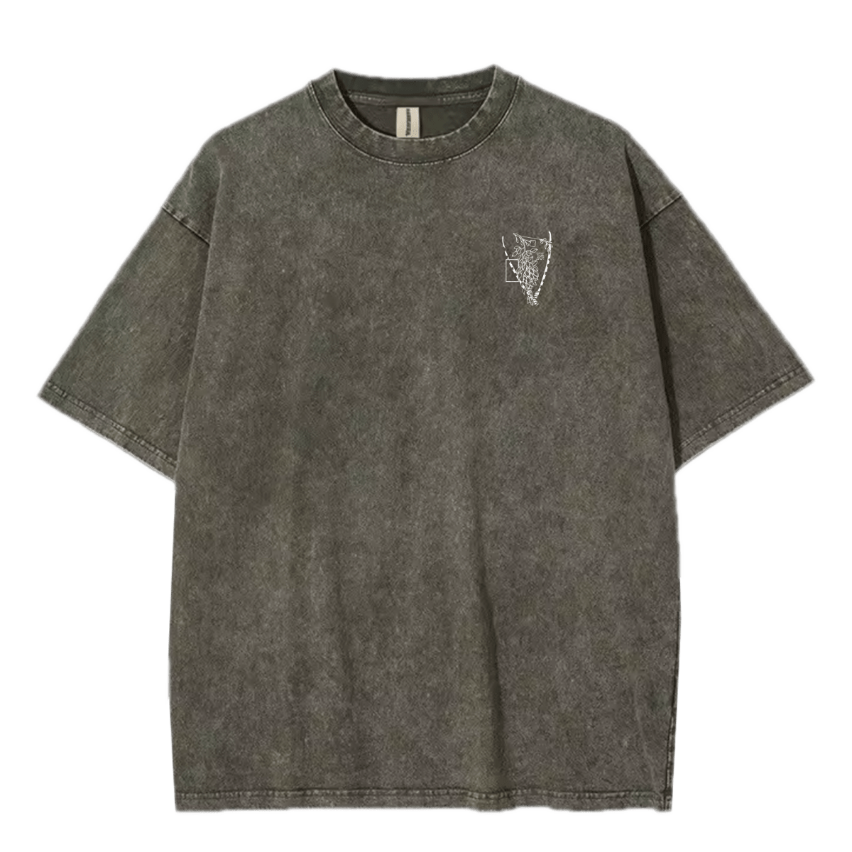 "wisteria" oversized tee - Ether Threads